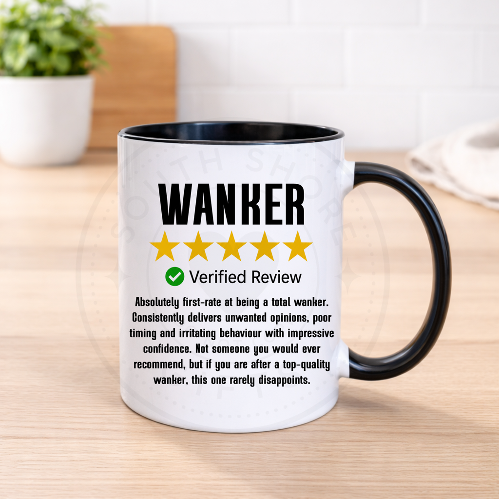 Verified Review Collection – Funny Sweary 11oz Ceramic Mug | Printed in House | Novelty Gift Mug | 30 Designs Available
