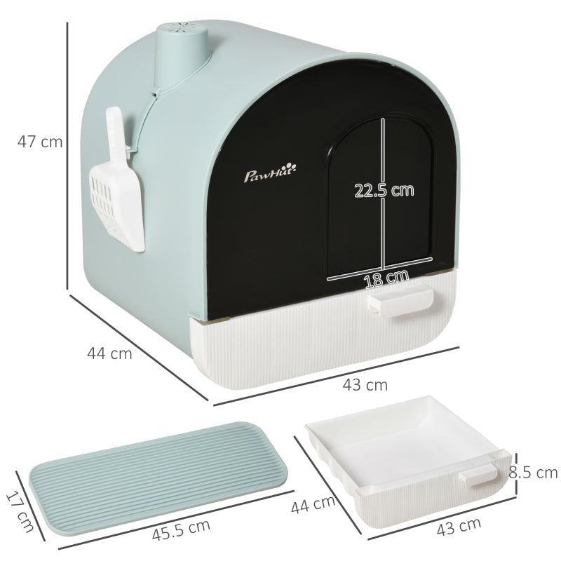 Hooded Cat Litter Box