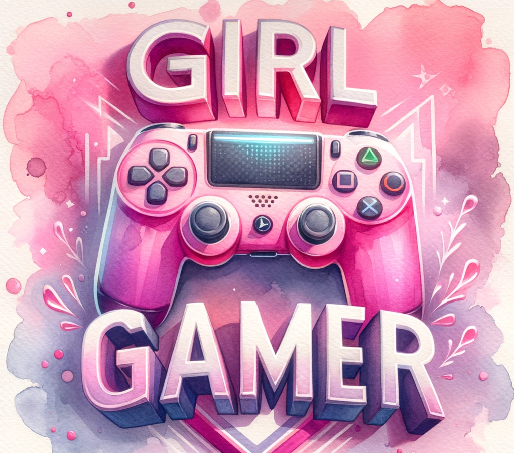 Girl Gamer 20oz Stainless Steel Skinny Tumbler