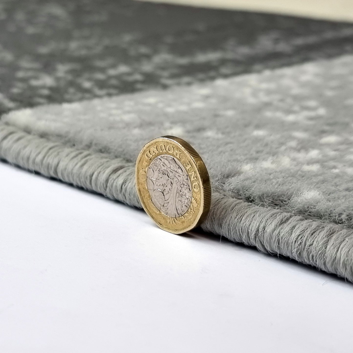 Geometric Rug Grey Blue Circles Modern Soft Carpet Rug