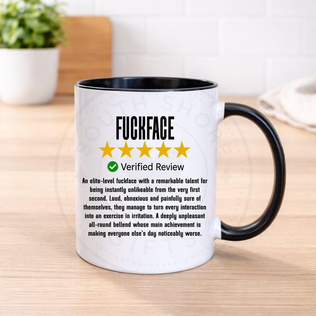 Verified Review Collection – Funny Sweary 11oz Ceramic Mug | Printed in House | Novelty Gift Mug | 30 Designs Available
