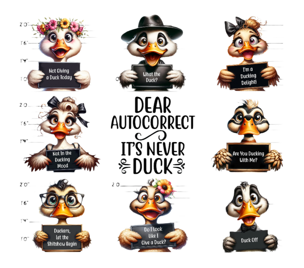 Dear Autocorrect.... 20oz Stainless Steel Skinny Tumbler