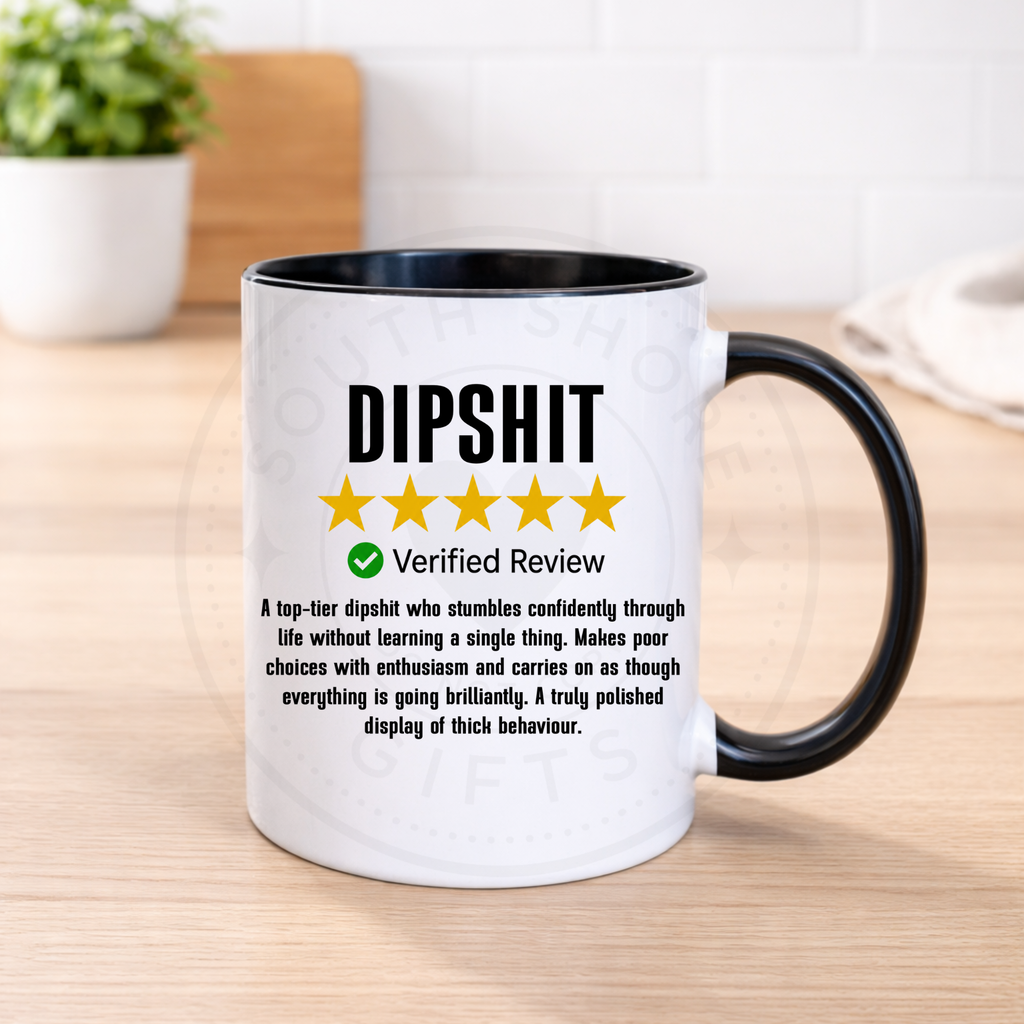 Verified Review Collection – Funny Sweary 11oz Ceramic Mug | Printed in House | Novelty Gift Mug | 30 Designs Available