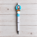 Snow Globe Novelty Beaded Pen