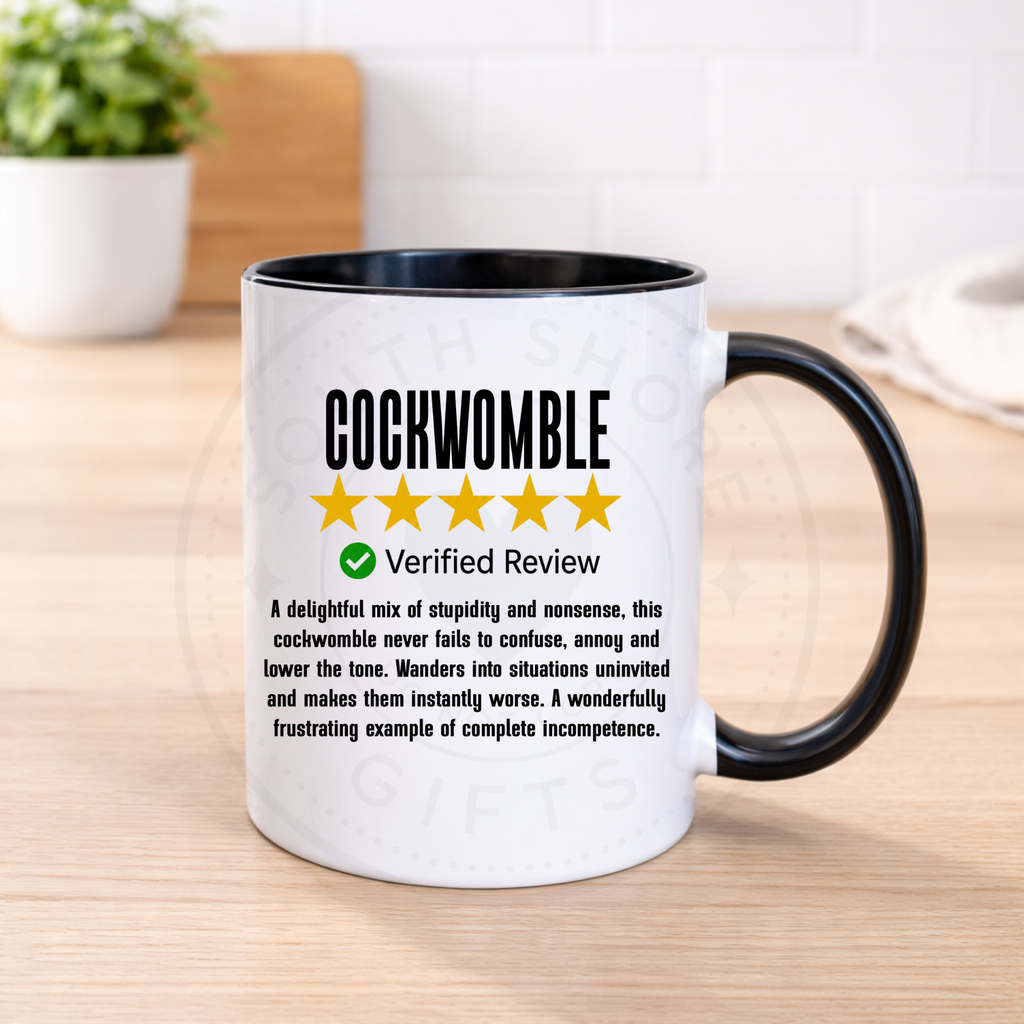 Verified Review Collection – Funny Sweary 11oz Ceramic Mug | Printed in House | Novelty Gift Mug | 30 Designs Available