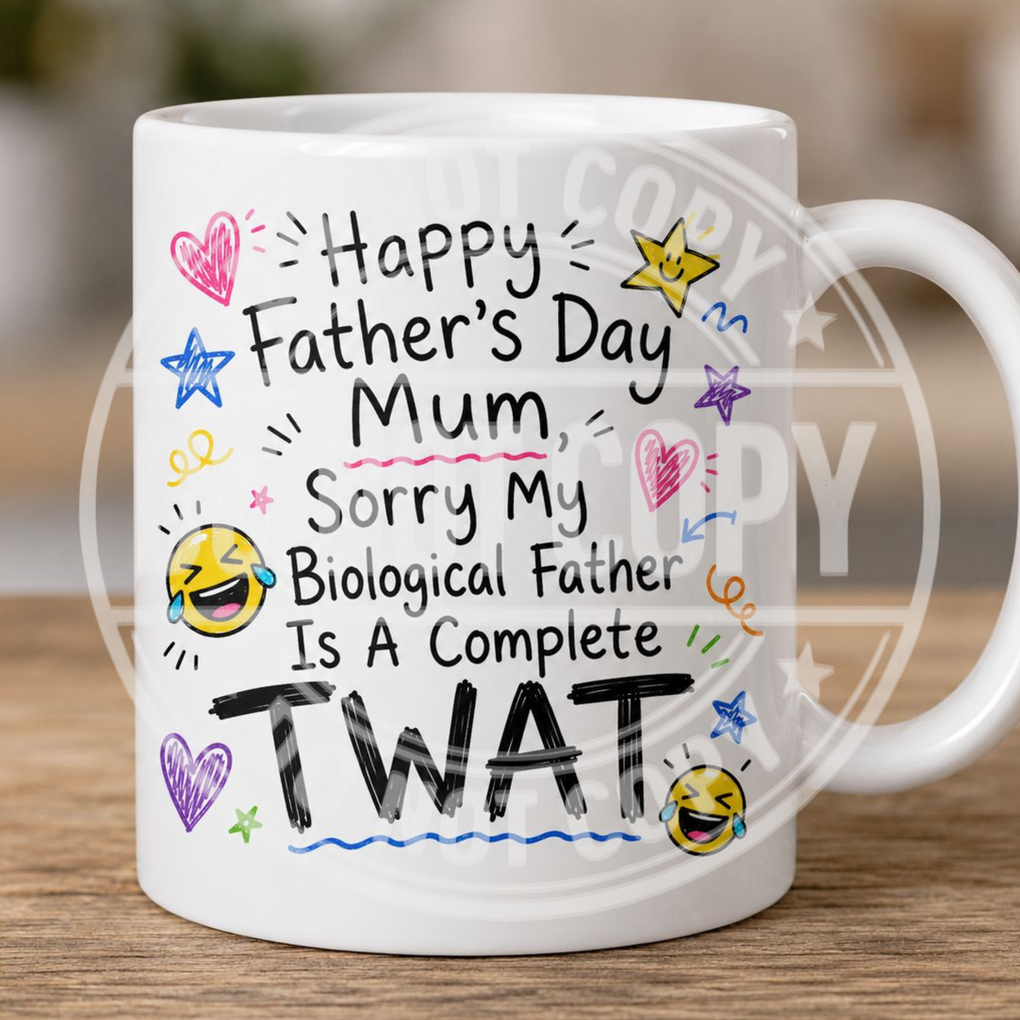 Happy Father’s Day To Mum – Funny & Sweary Mug Collection ☕😂