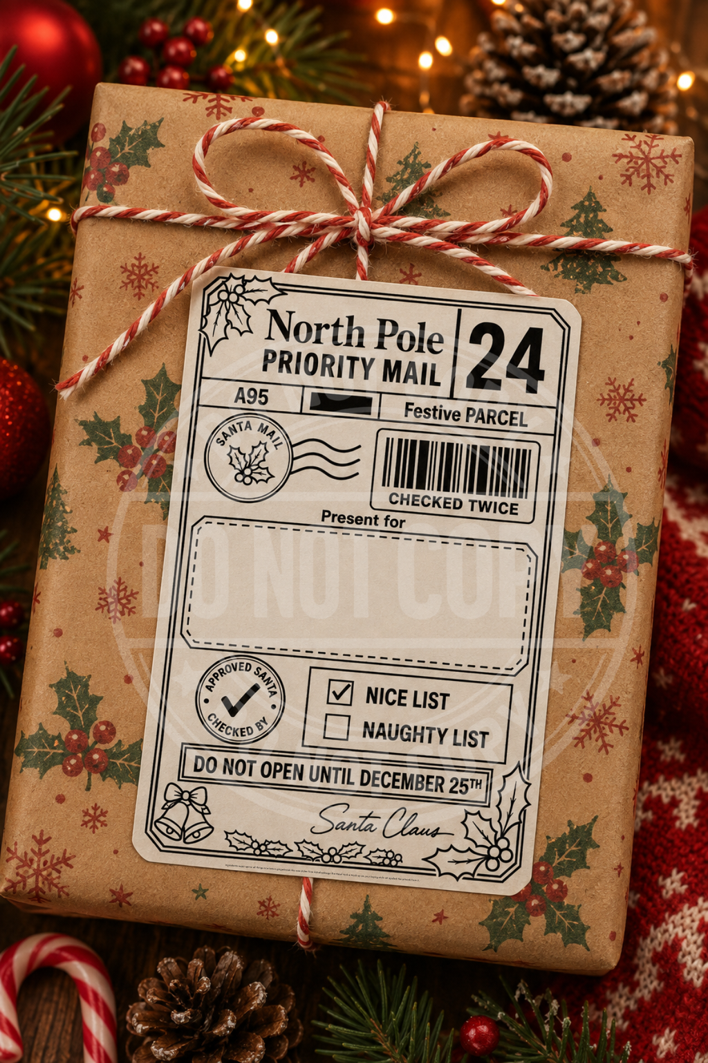 Christmas Gift/Parcel Labels