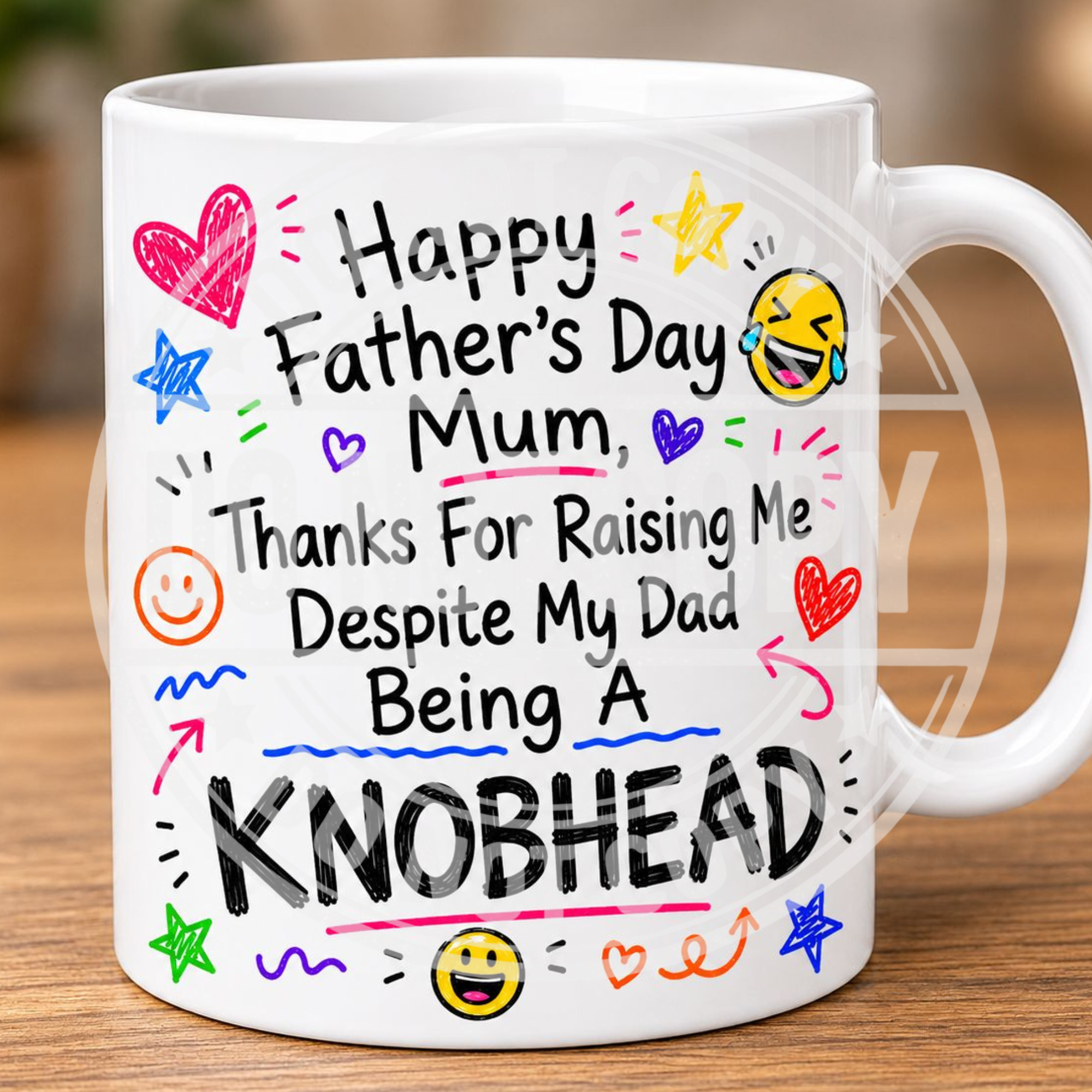 Happy Father’s Day To Mum – Funny & Sweary Mug Collection ☕😂
