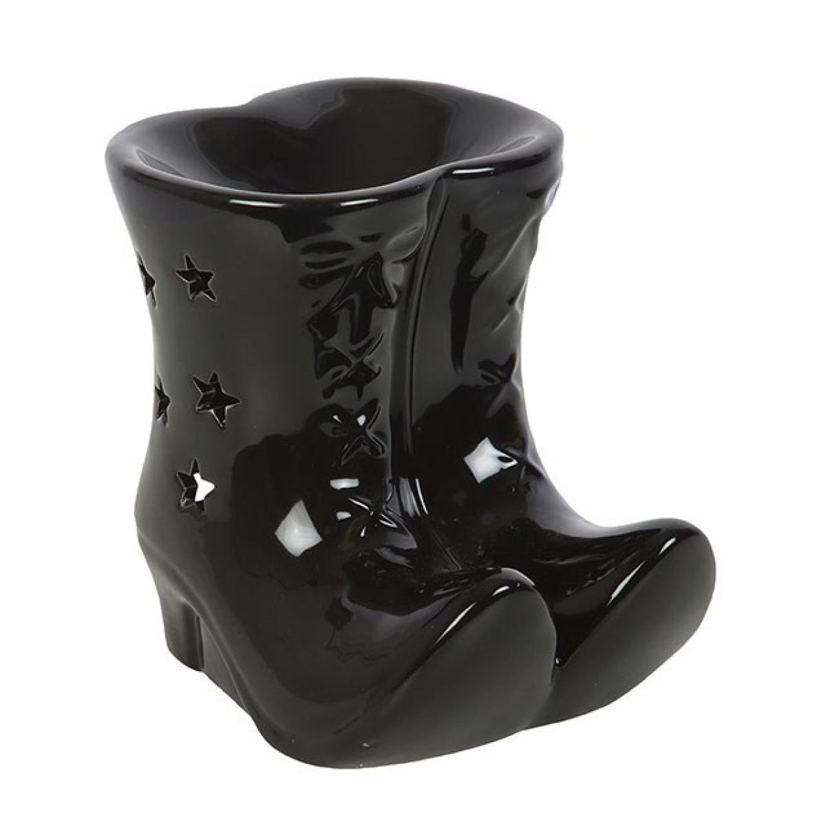 Black Witch Boots Oil Burner