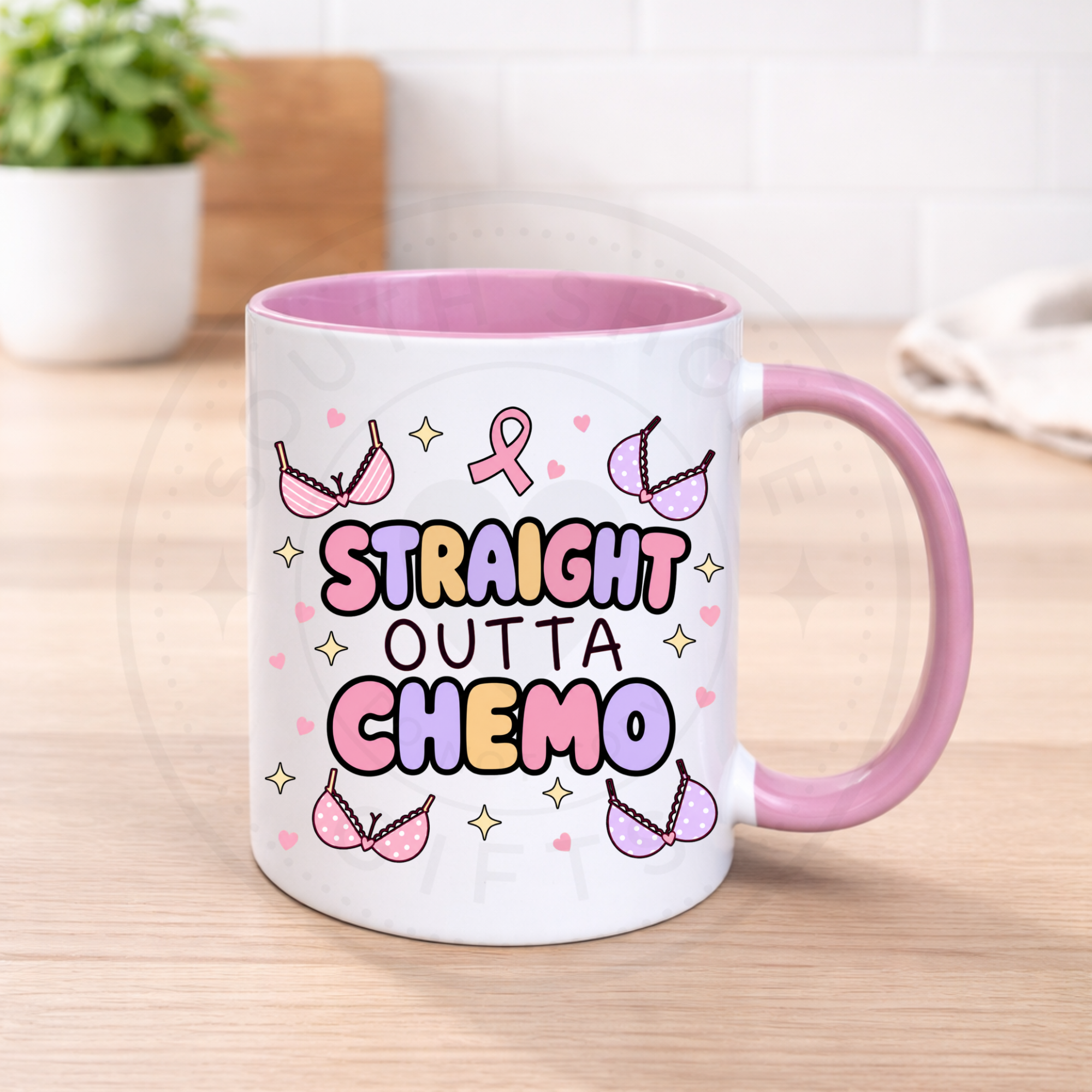 Breast Cancer Awareness Humour Mugs - Various Designs