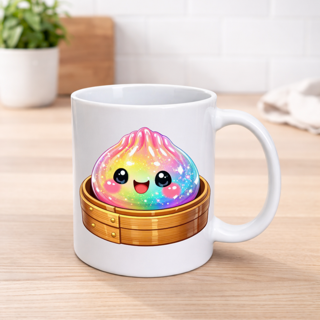 Cute Dumpling Mug – Choice of 11 Kawaii Dumpling Designs | 11oz Ceramic Mug