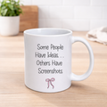 Funny Screenshot Mug – “Some People Have Ideas Others Have Screenshots” – Sarcastic Coffee Mug – 11oz Ceramic Cup – Funny Gift for Friends, Coworkers