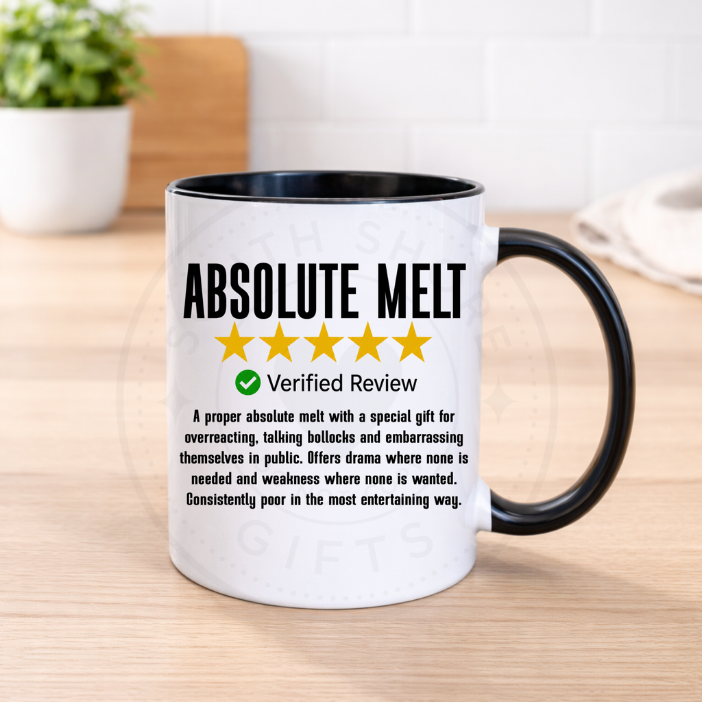 Verified Review Collection – Funny Sweary 11oz Ceramic Mug | Printed in House | Novelty Gift Mug | 30 Designs Available