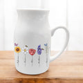 Personalised Floral Ceramic Jug – A Beautiful Keepsake