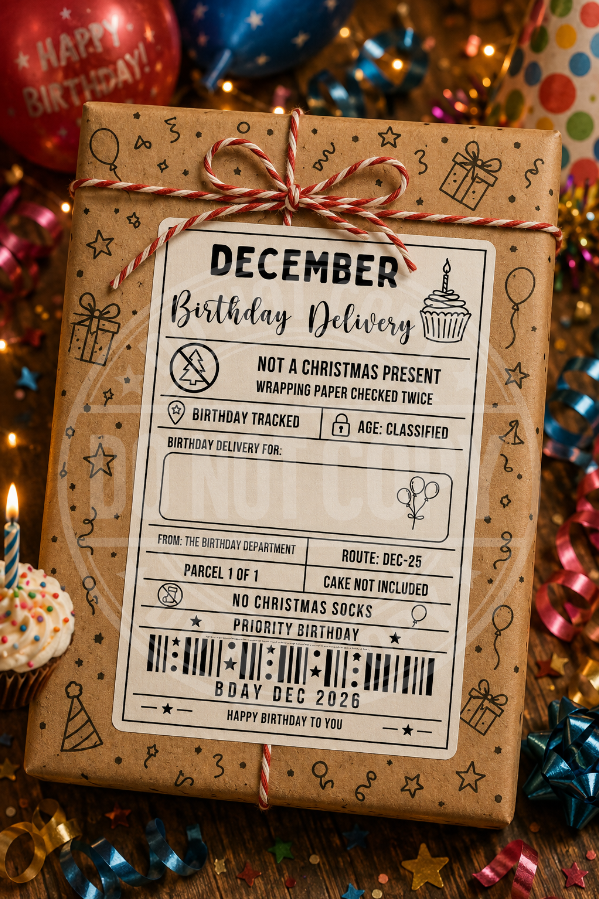Christmas Gift/Parcel Labels
