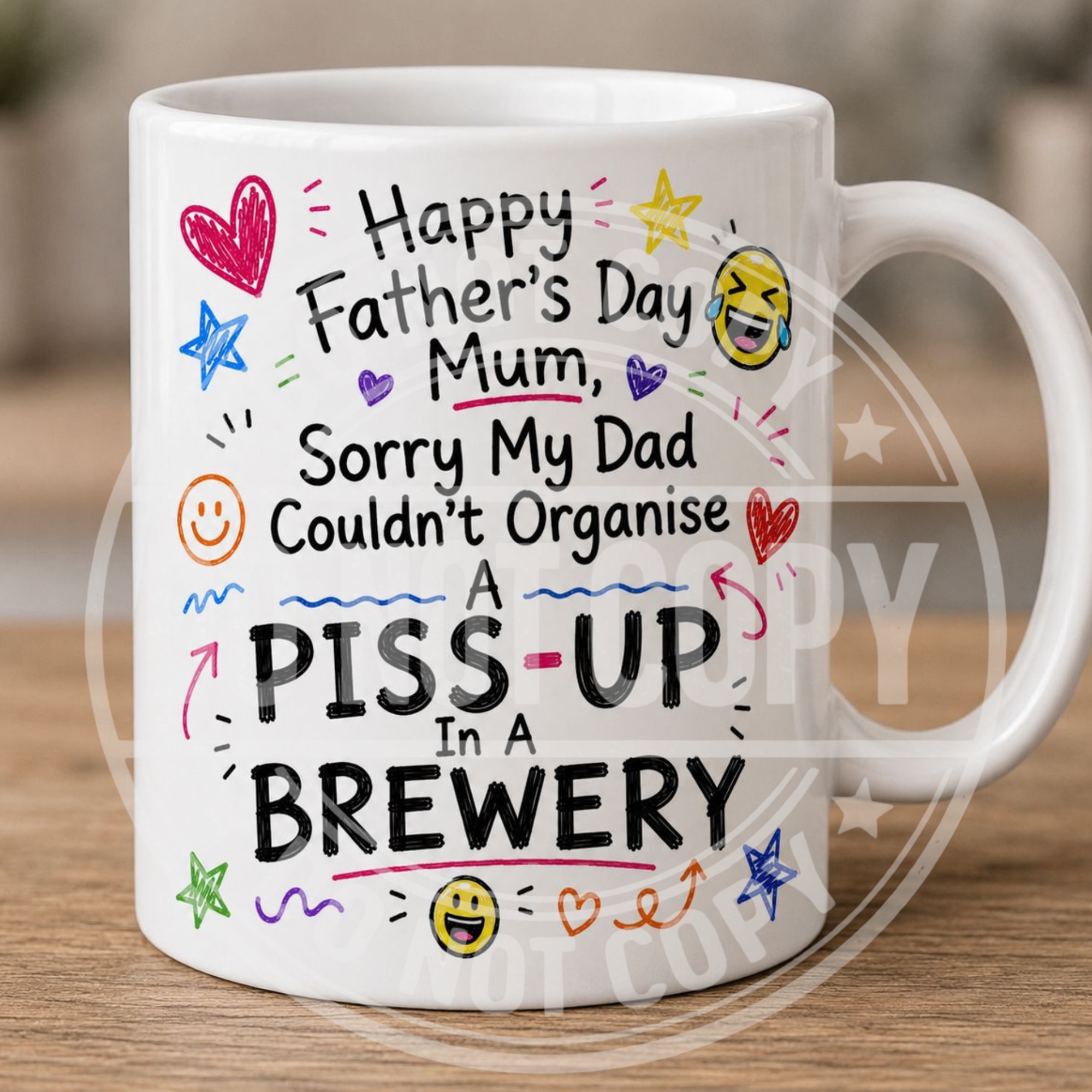 Happy Father’s Day To Mum – Funny & Sweary Mug Collection ☕😂