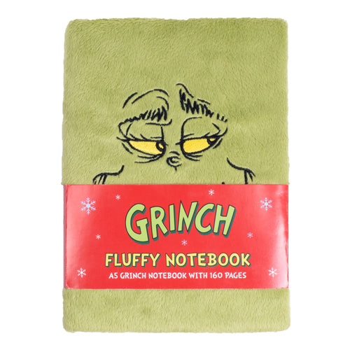 The Grinch Fluffy Notebook
