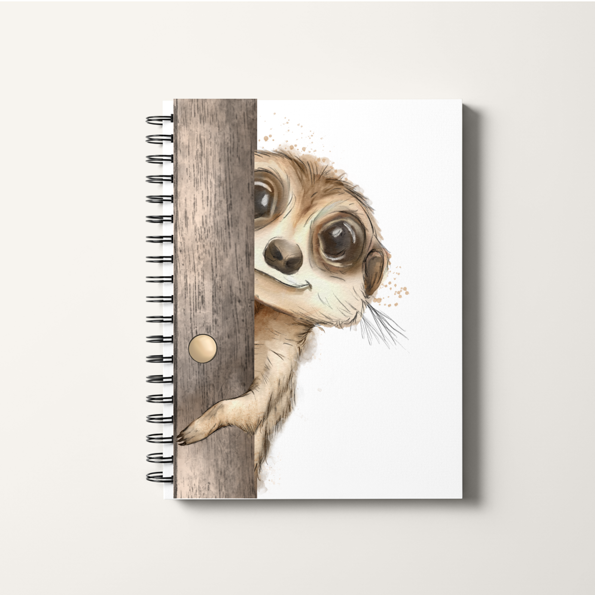 Peek-a-Boo Animals A5 Notebooks - 24 Animal Designs
