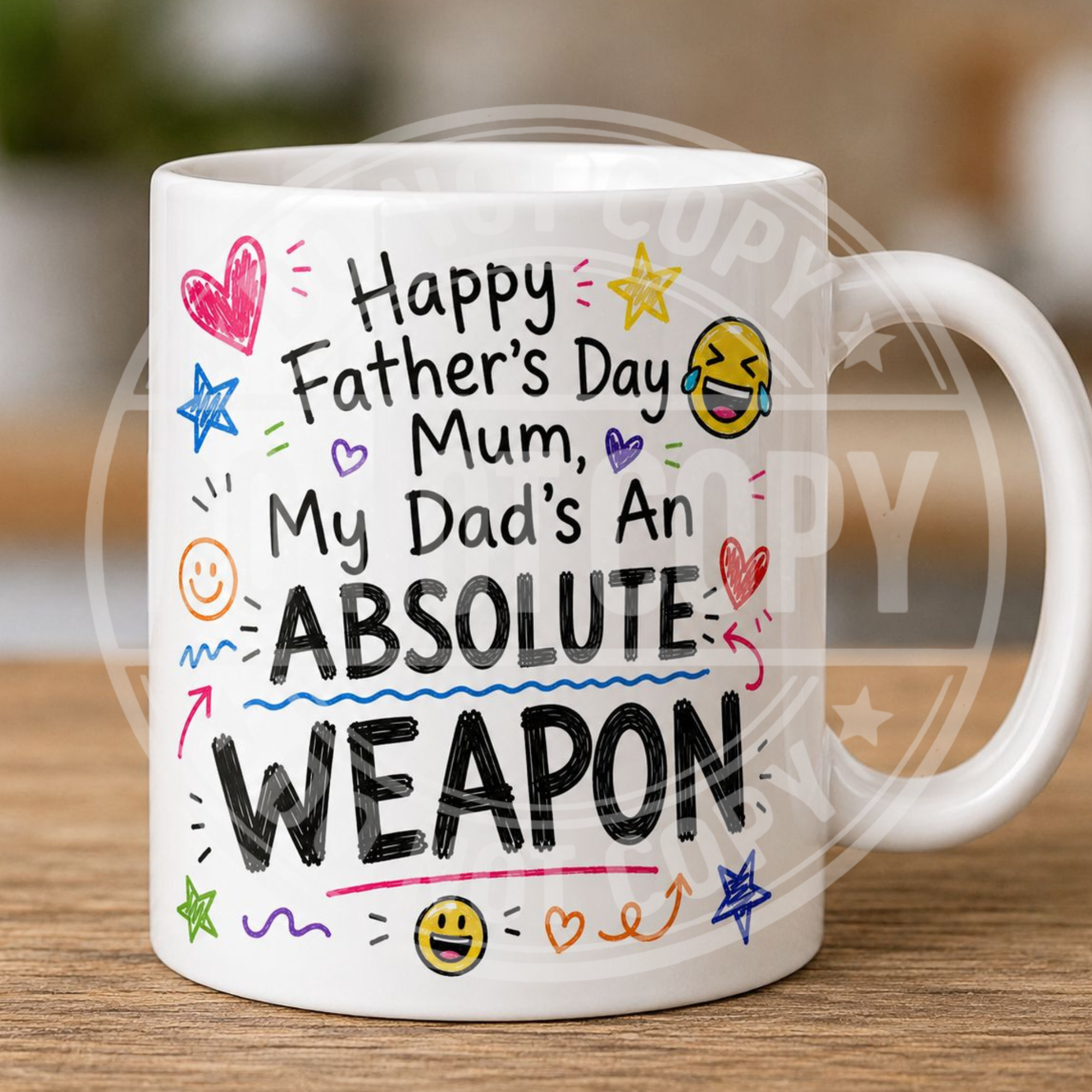 Happy Father’s Day To Mum – Funny & Sweary Mug Collection ☕😂