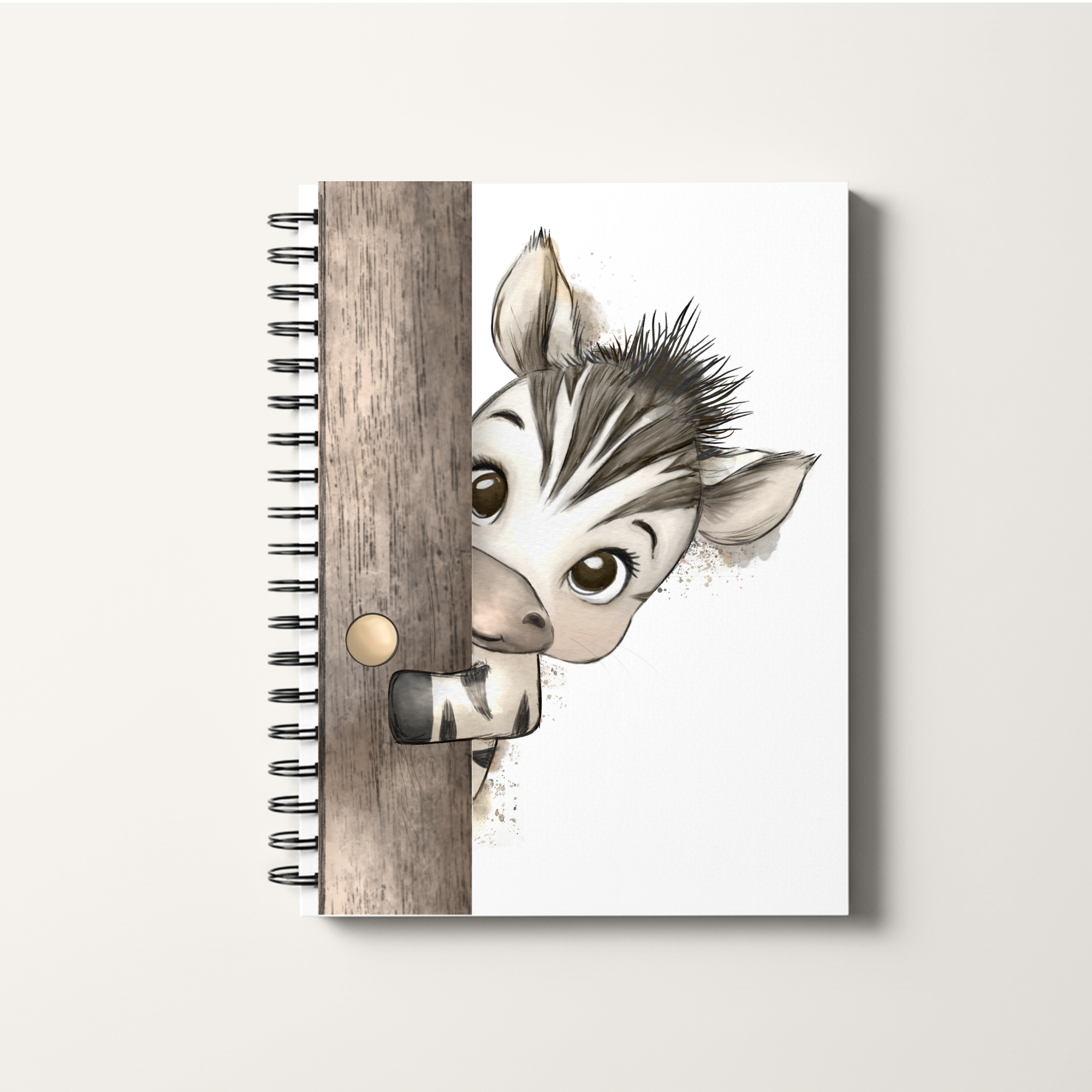 Peek-a-Boo Animals A5 Notebooks - 24 Animal Designs