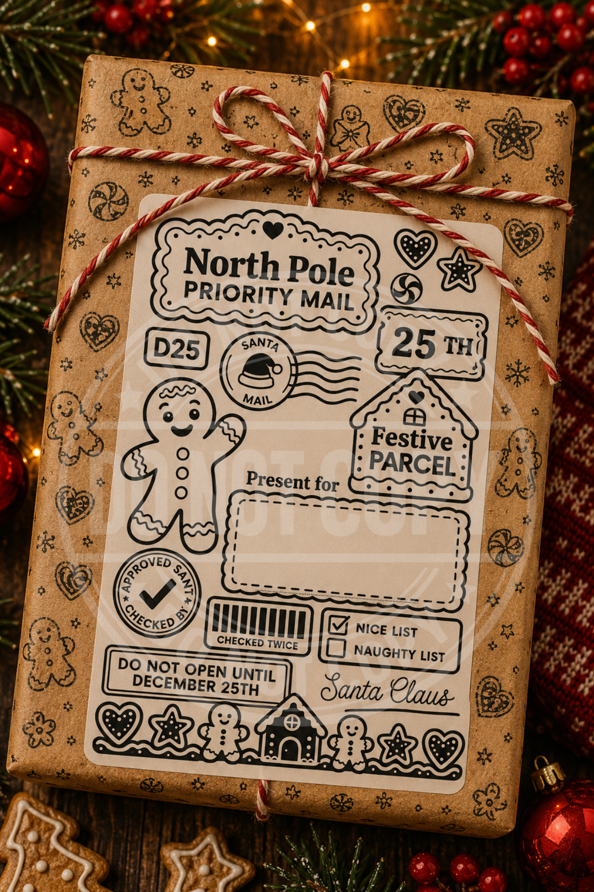 Christmas Gift/Parcel Labels