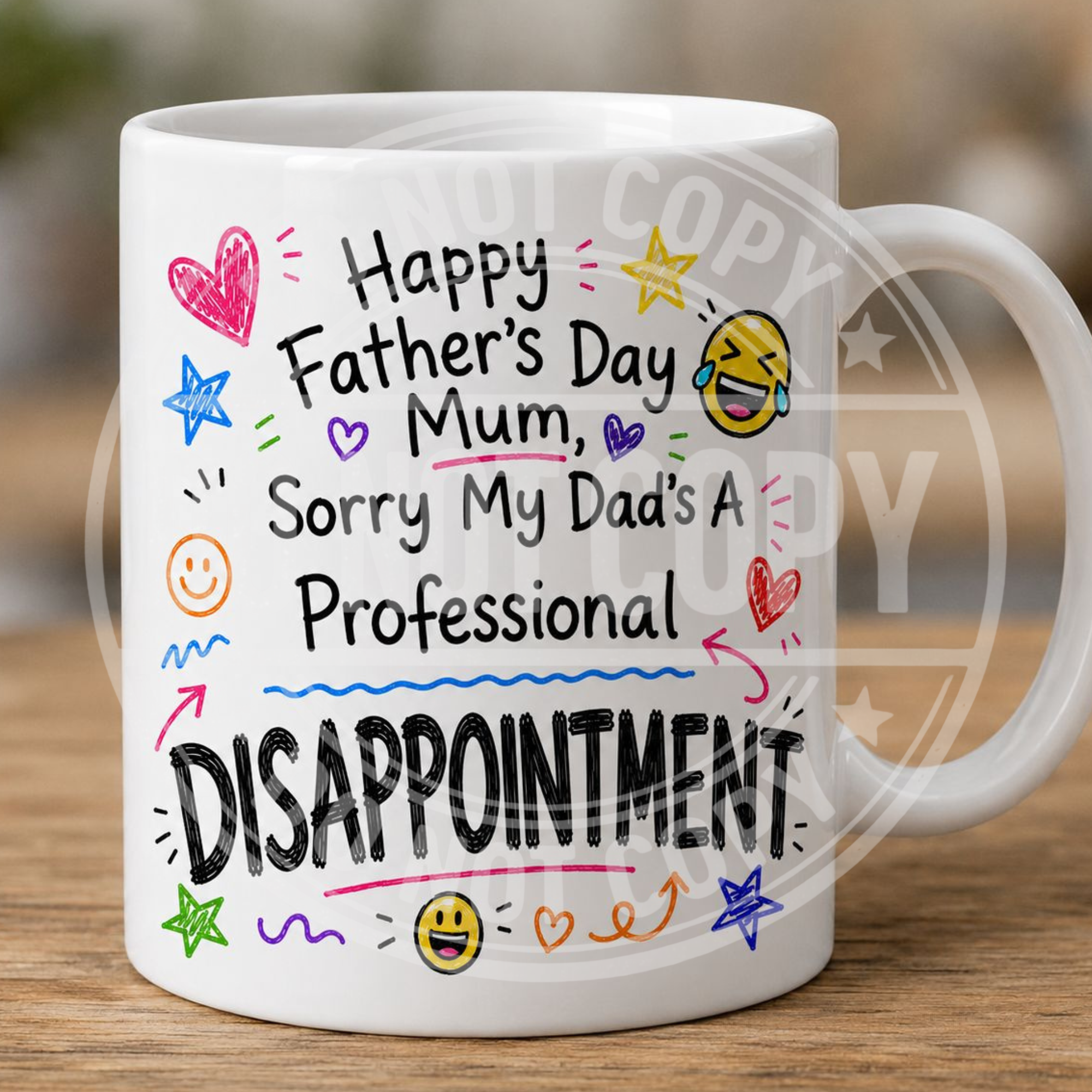 Happy Father’s Day To Mum – Funny & Sweary Mug Collection ☕😂