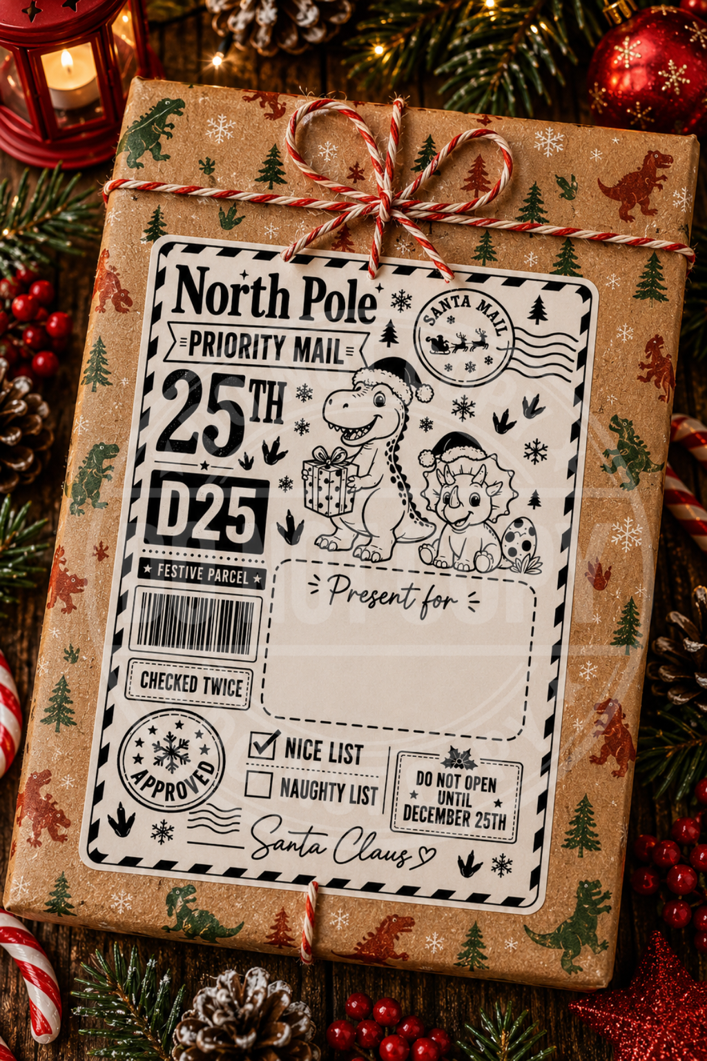 Christmas Gift/Parcel Labels
