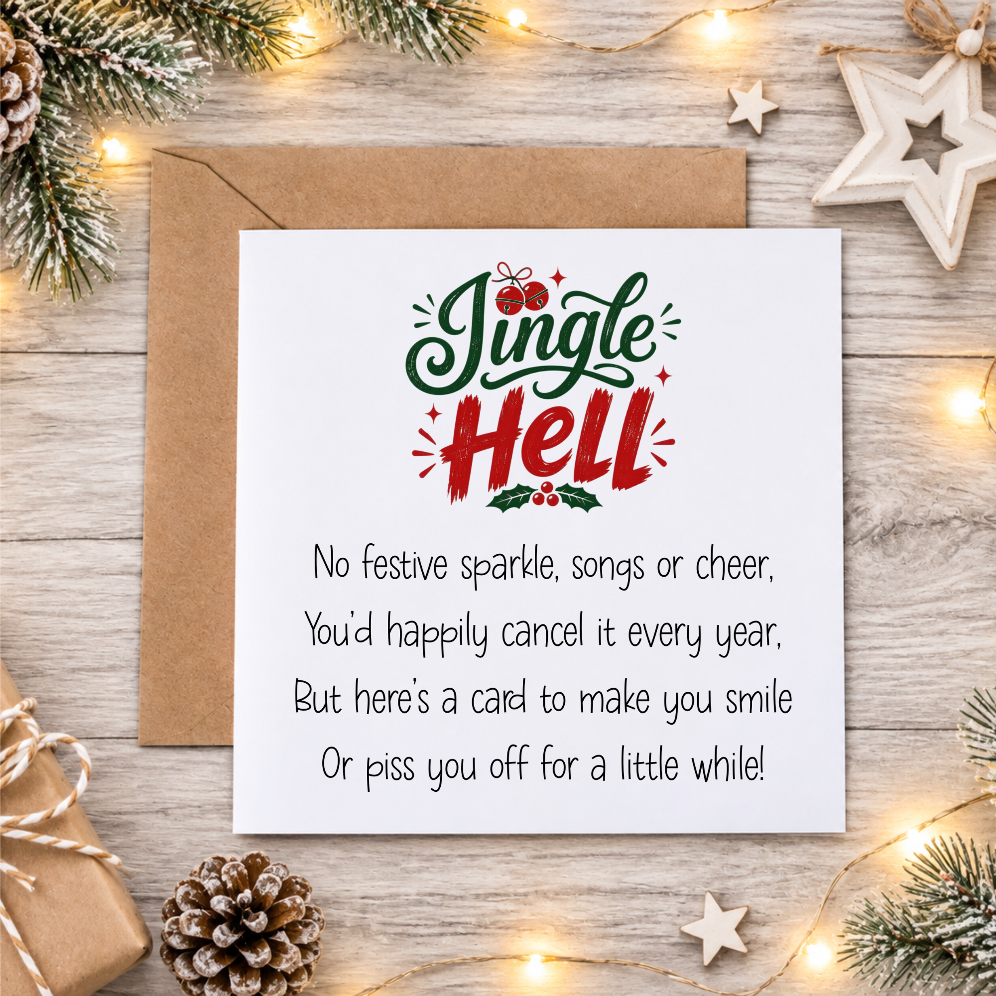 Funny Anti-Christmas Cards – Christmas Grinch, Humbug & Sweary Greeting Cards
