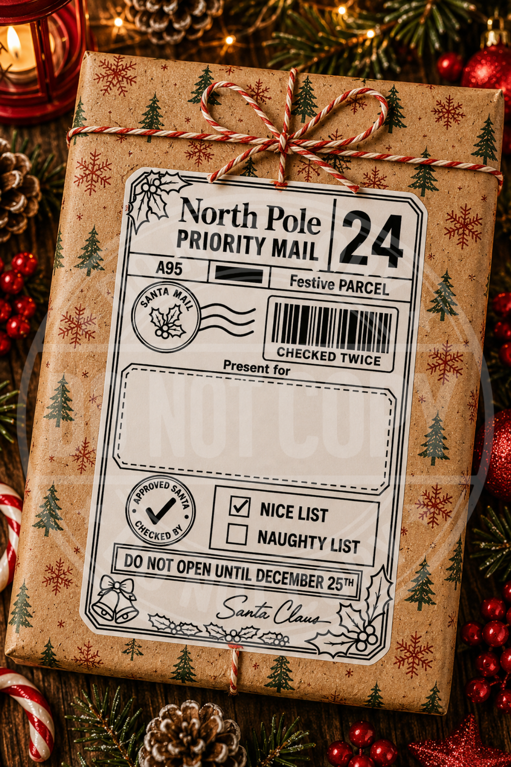Christmas Gift/Parcel Labels