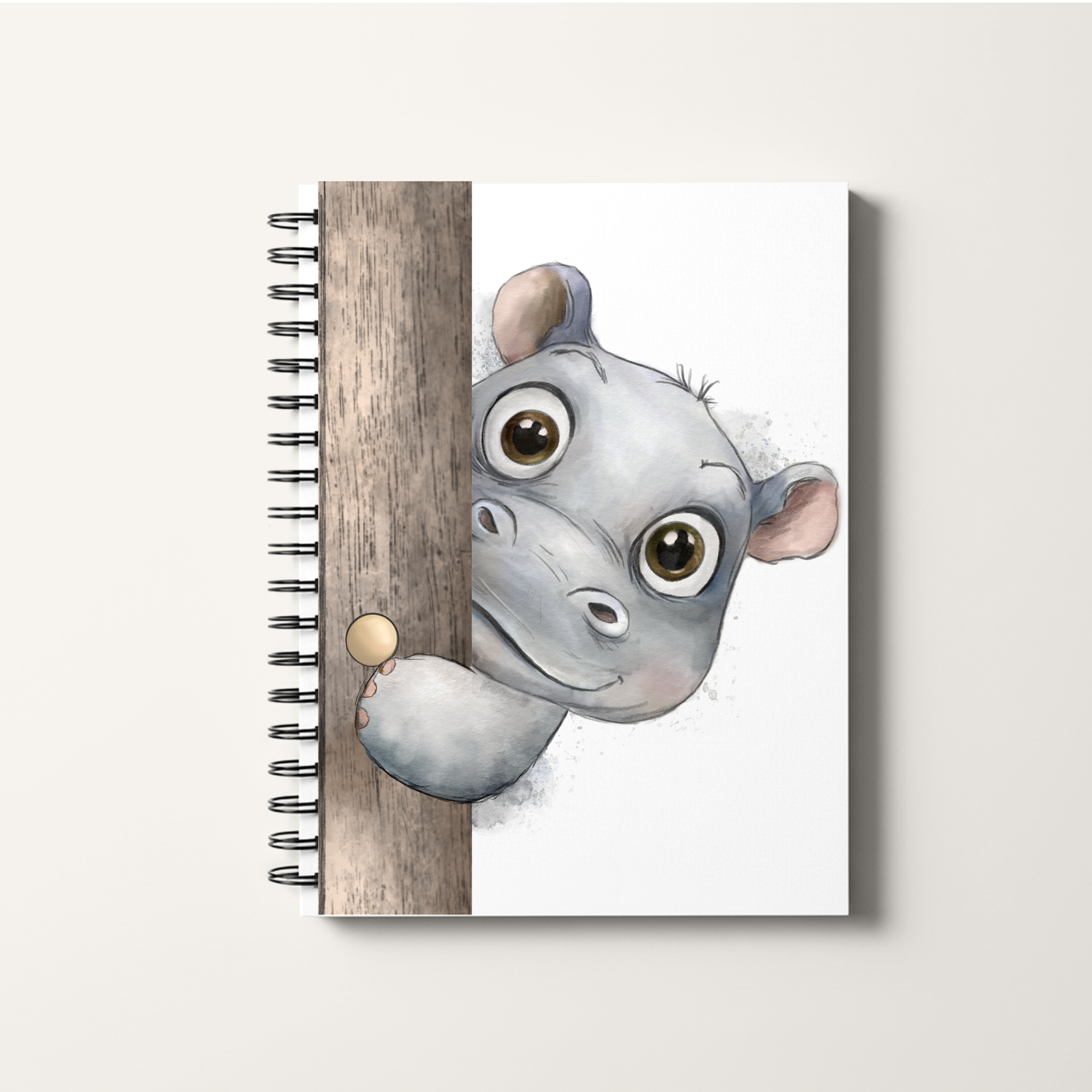 Peek-a-Boo Animals A5 Notebooks - 24 Animal Designs