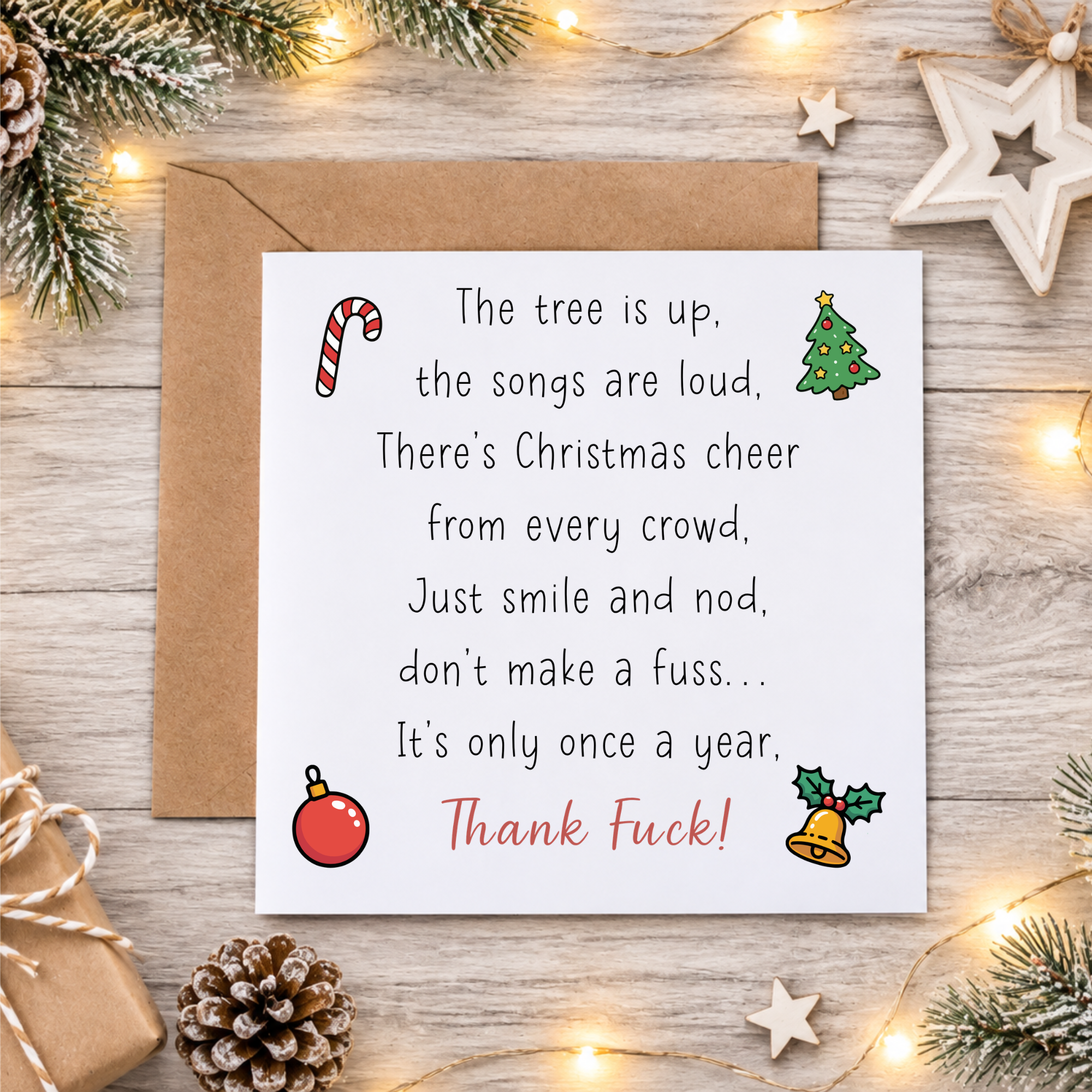 Funny Anti-Christmas Cards – Christmas Grinch, Humbug & Sweary Greeting Cards
