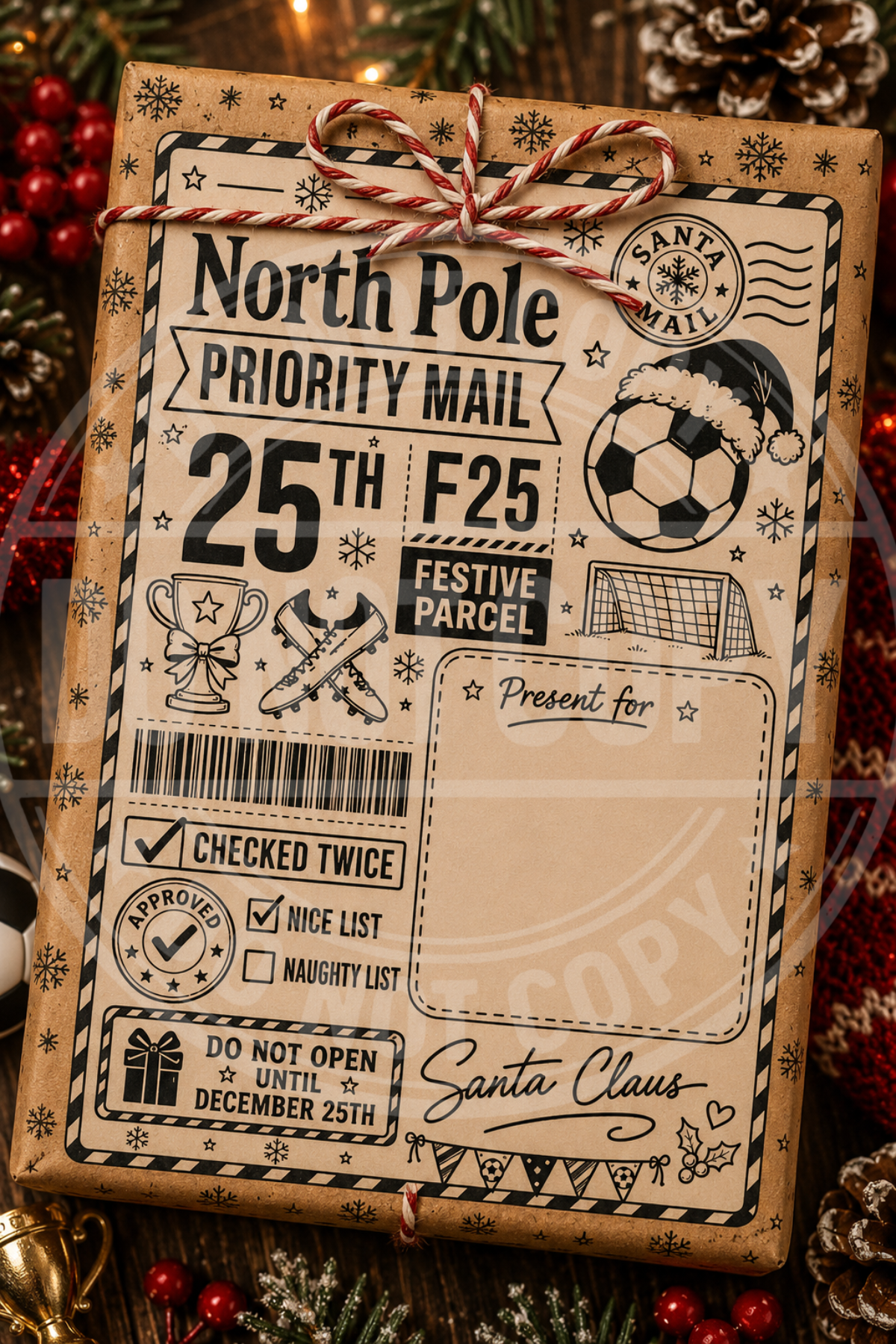 Christmas Gift/Parcel Labels