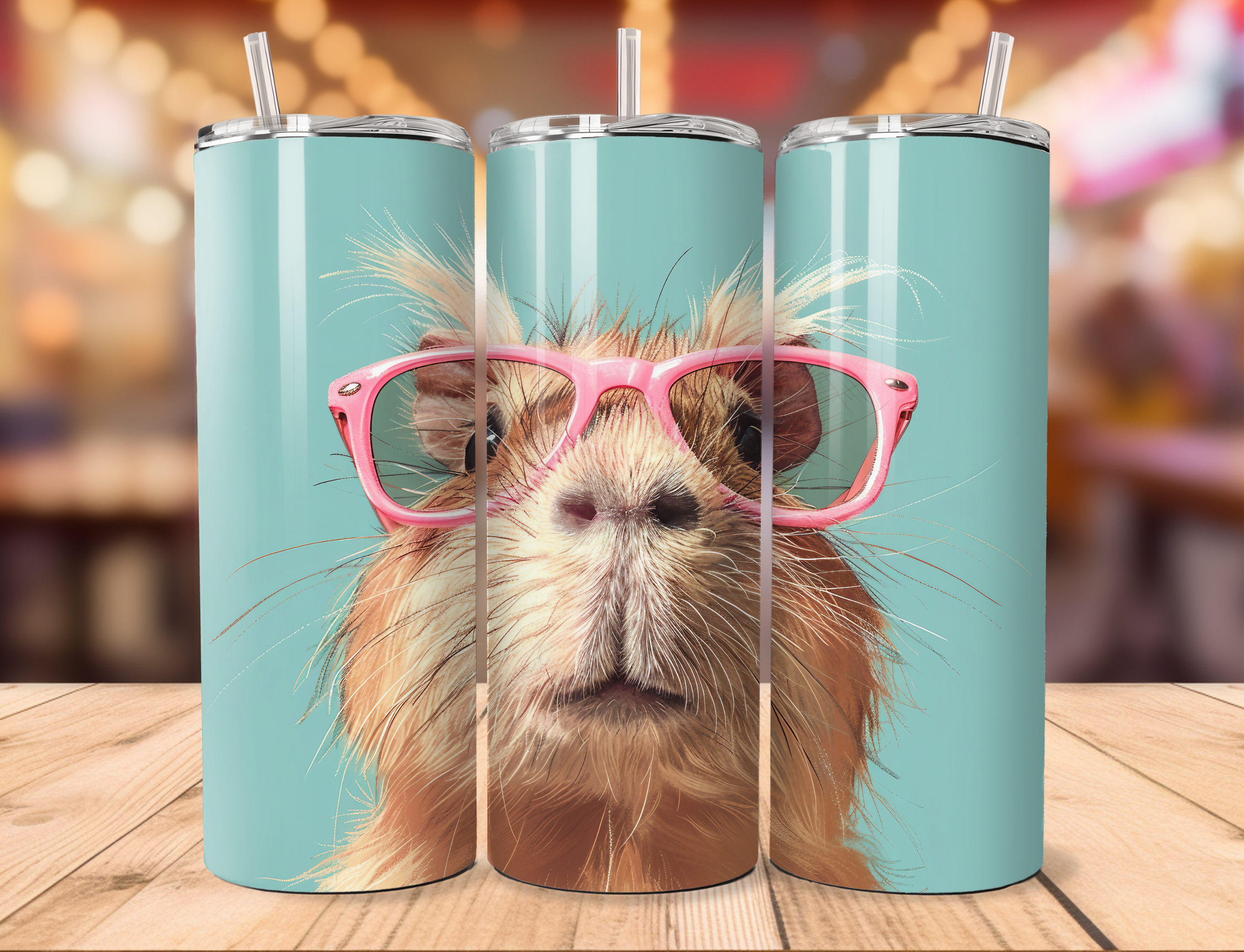 Capybara 20oz Tumblers - 5 Designs to Choose From
