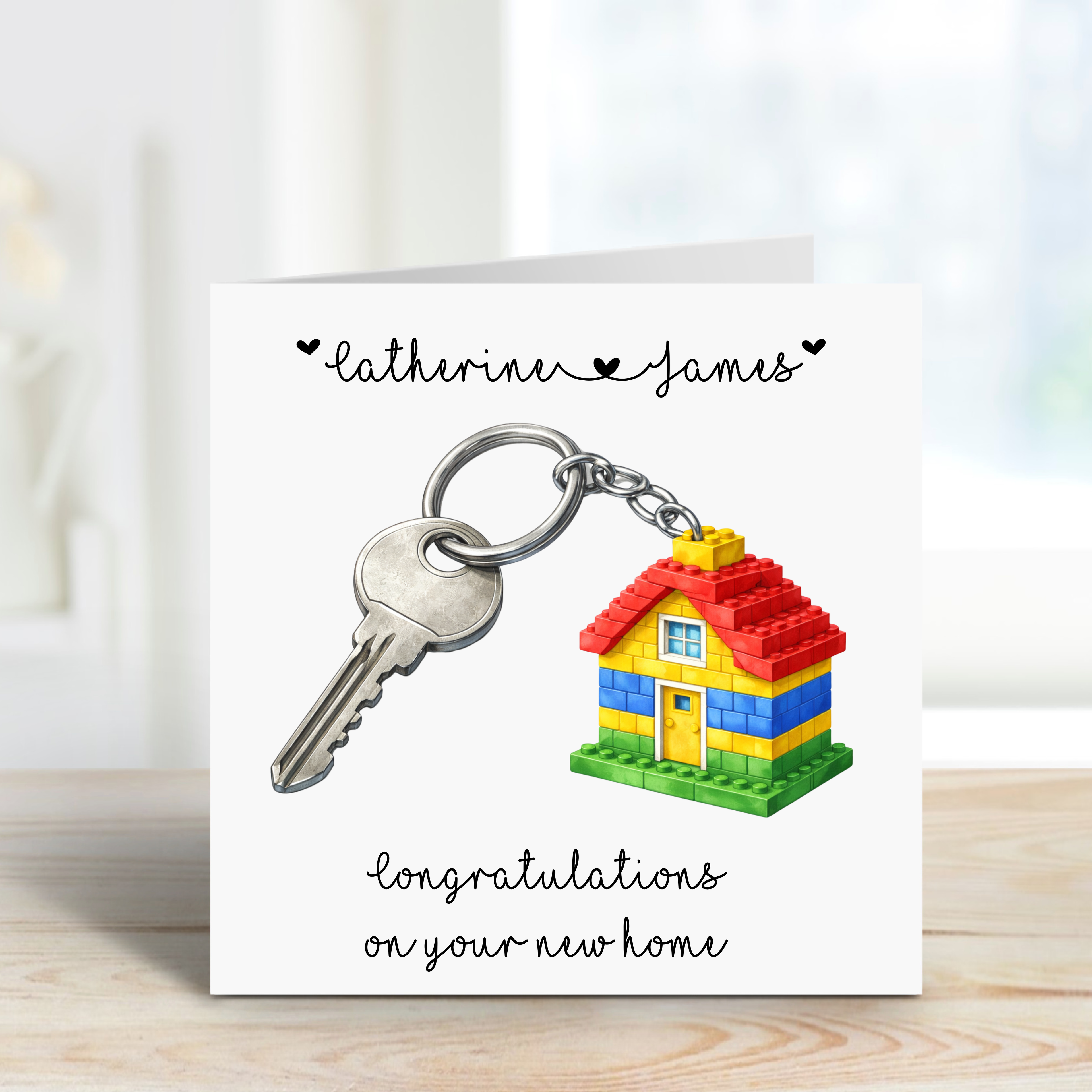 Personalised New Home Card - FREE Postage