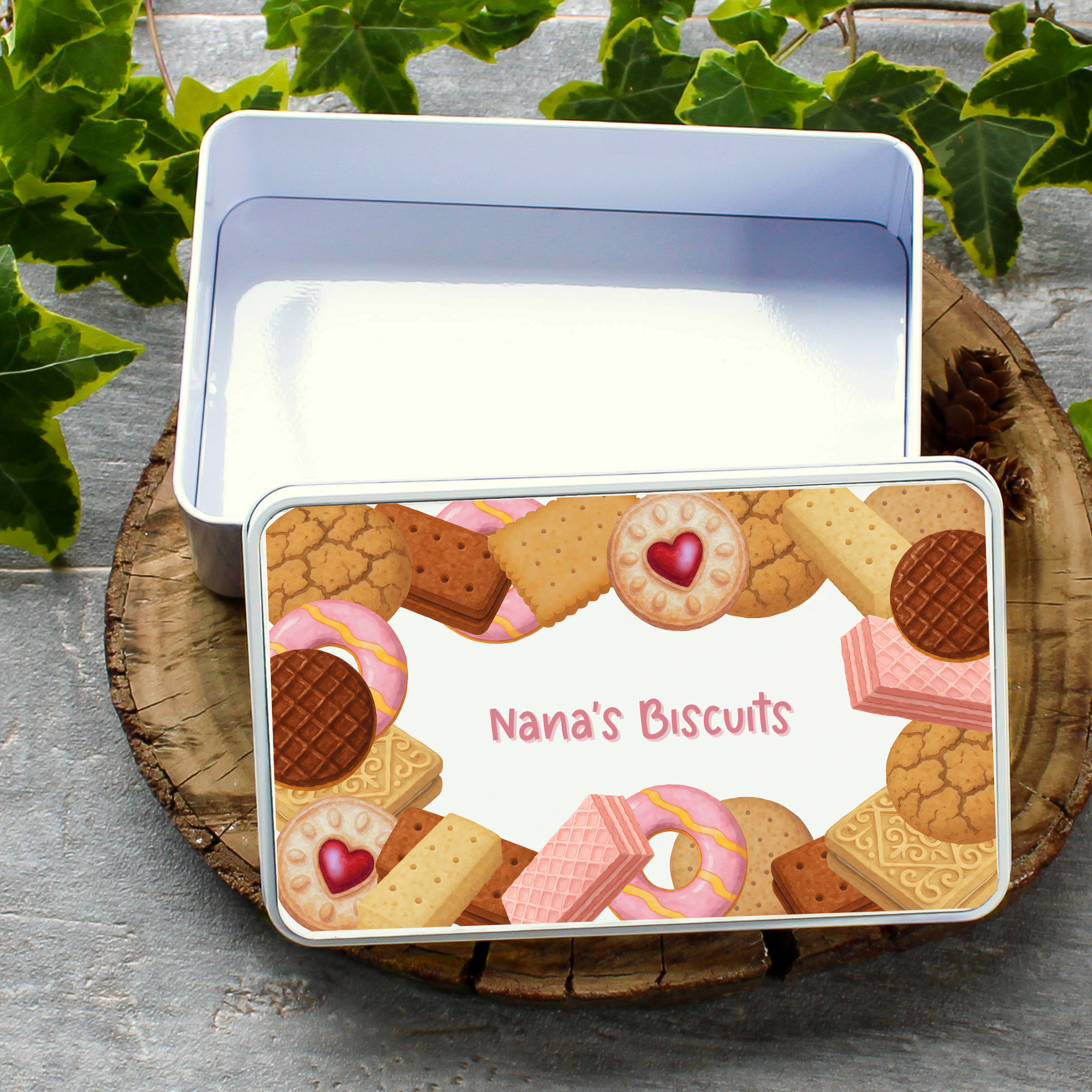 Personalised Biscuits Tin 🍪