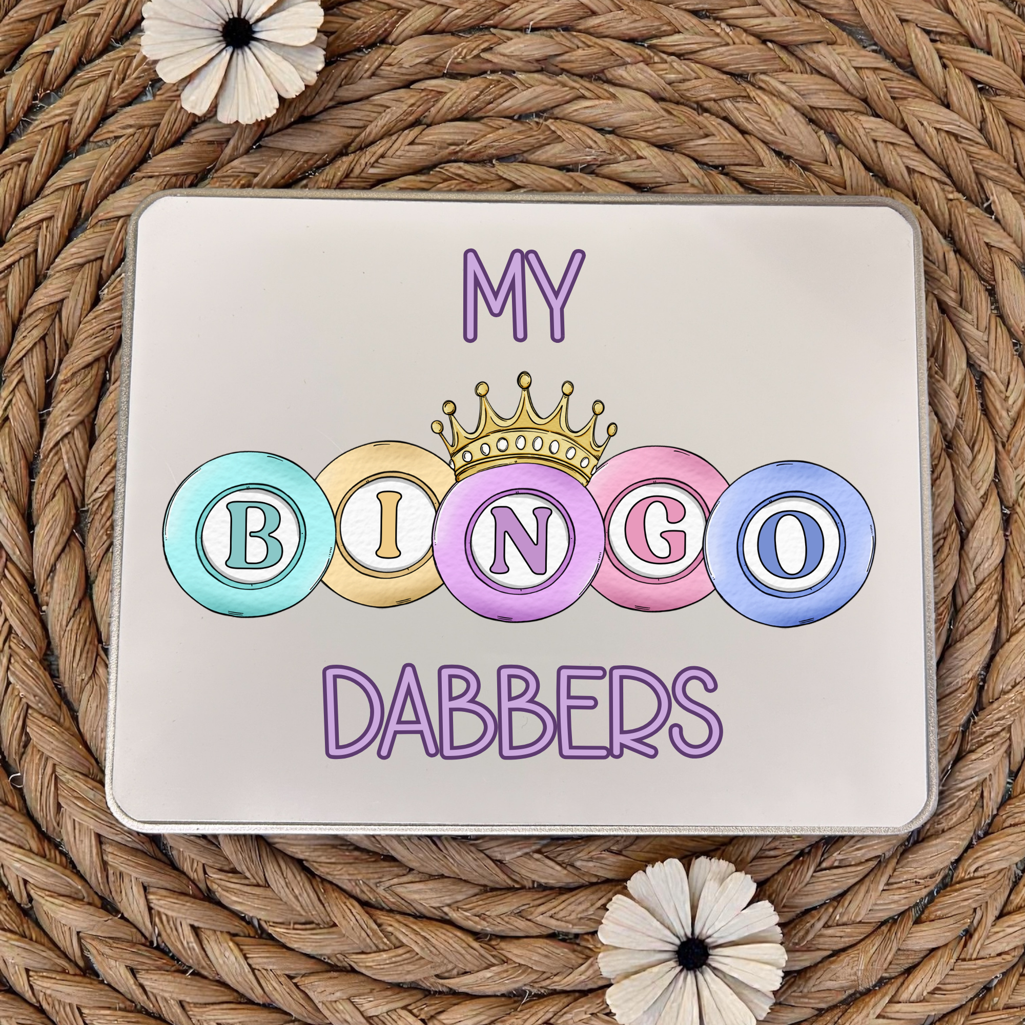 Bingo Dabbers Metal Tin - Large