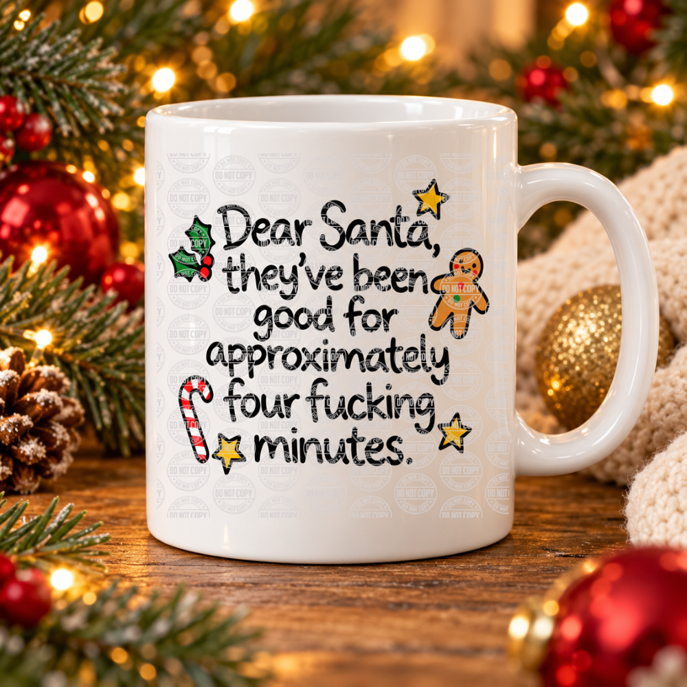 Funny Festive Doodle Mugs – 20 Hilarious Christmas Designs | Personalised 11oz Ceramic Mugs