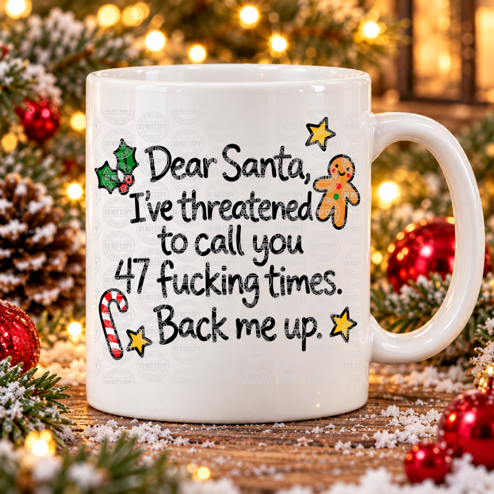 Funny Festive Doodle Mugs – 20 Hilarious Christmas Designs | Personalised 11oz Ceramic Mugs