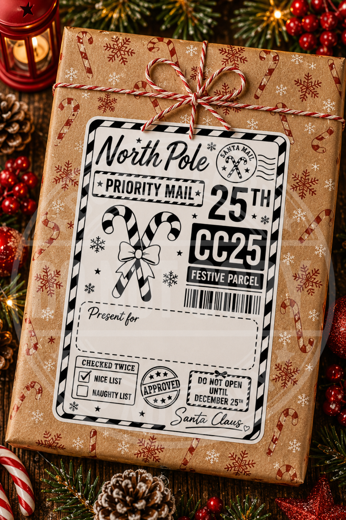 Christmas Gift/Parcel Labels
