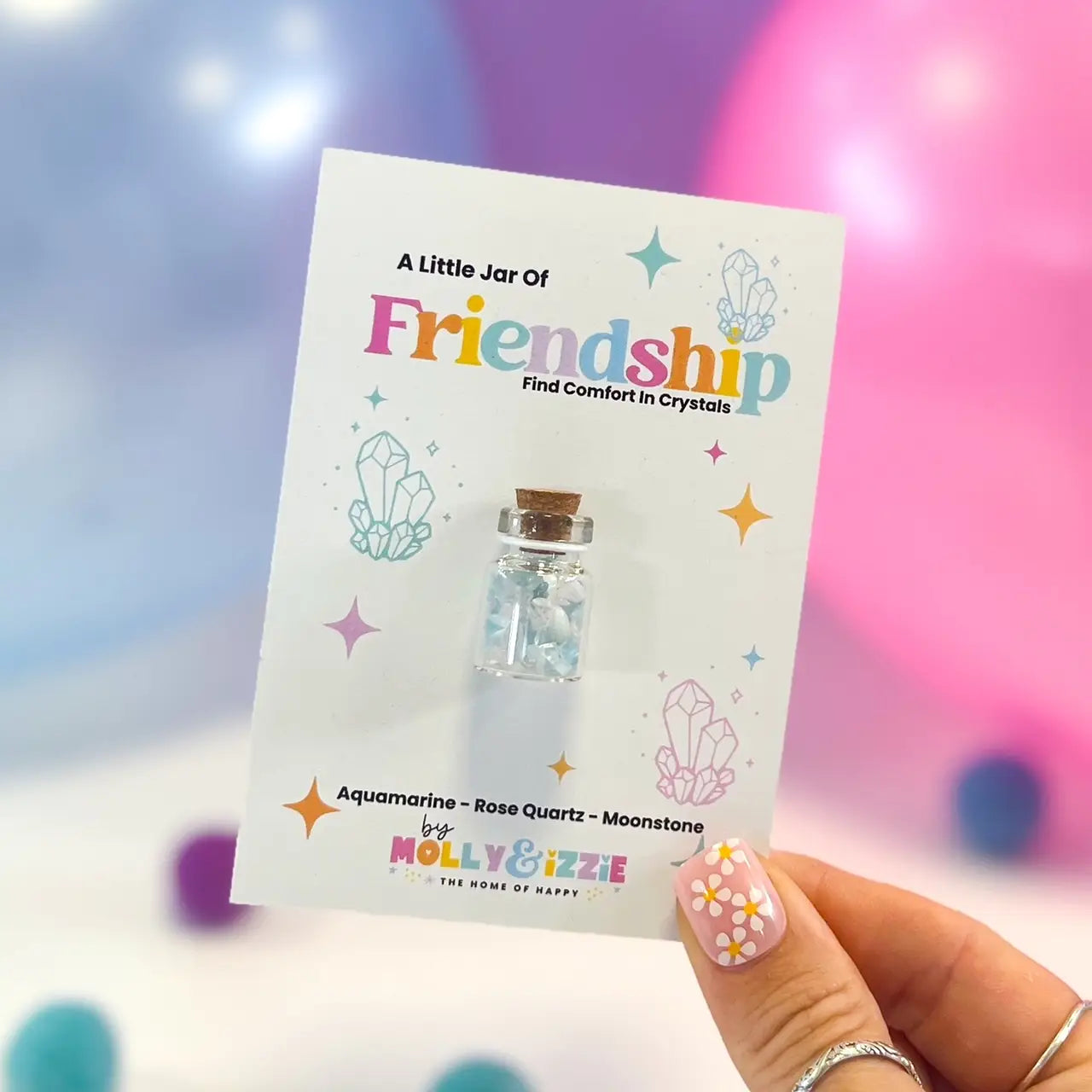 A Little Jar of Friendship Crystals