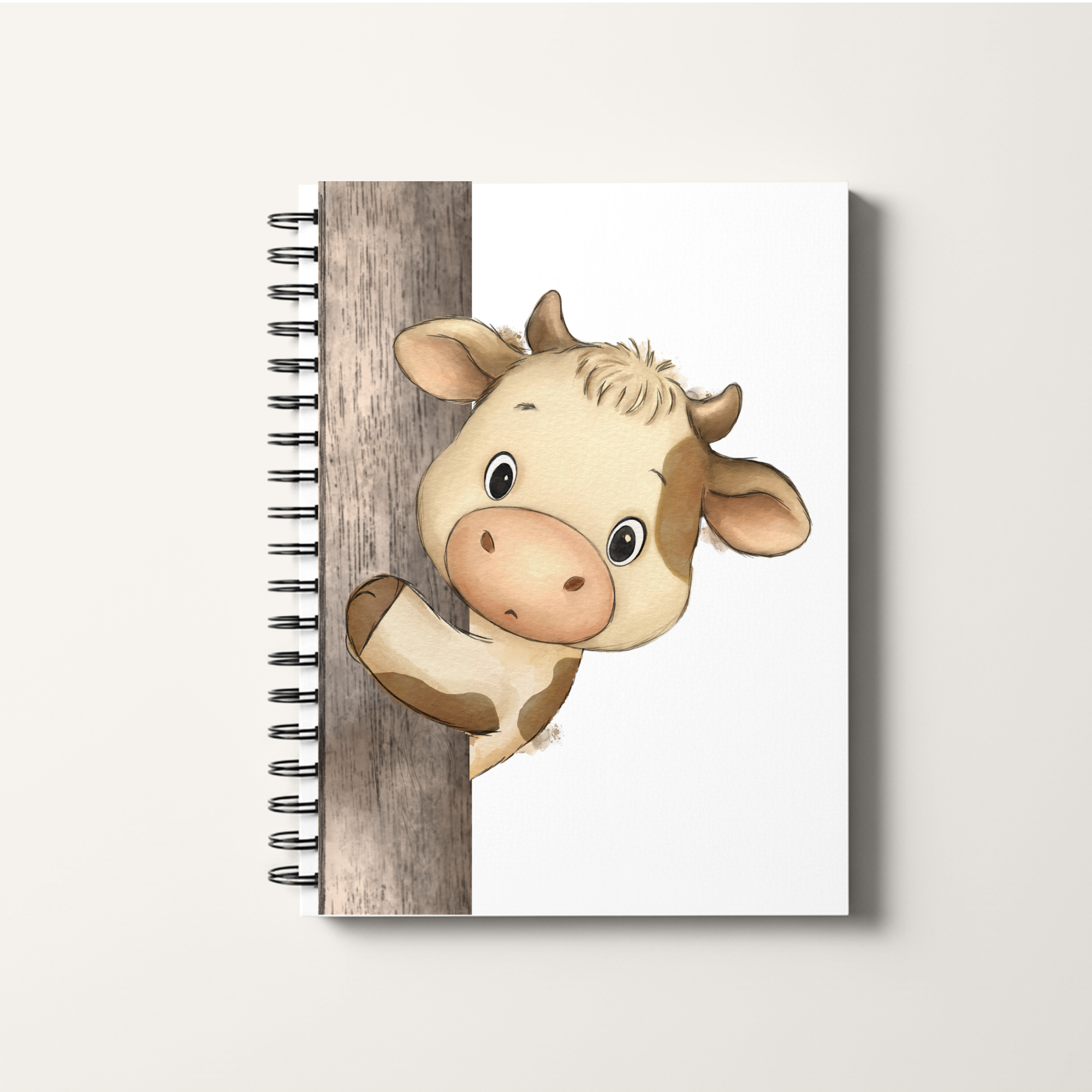 Peek-a-Boo Animals A5 Notebooks - 24 Animal Designs