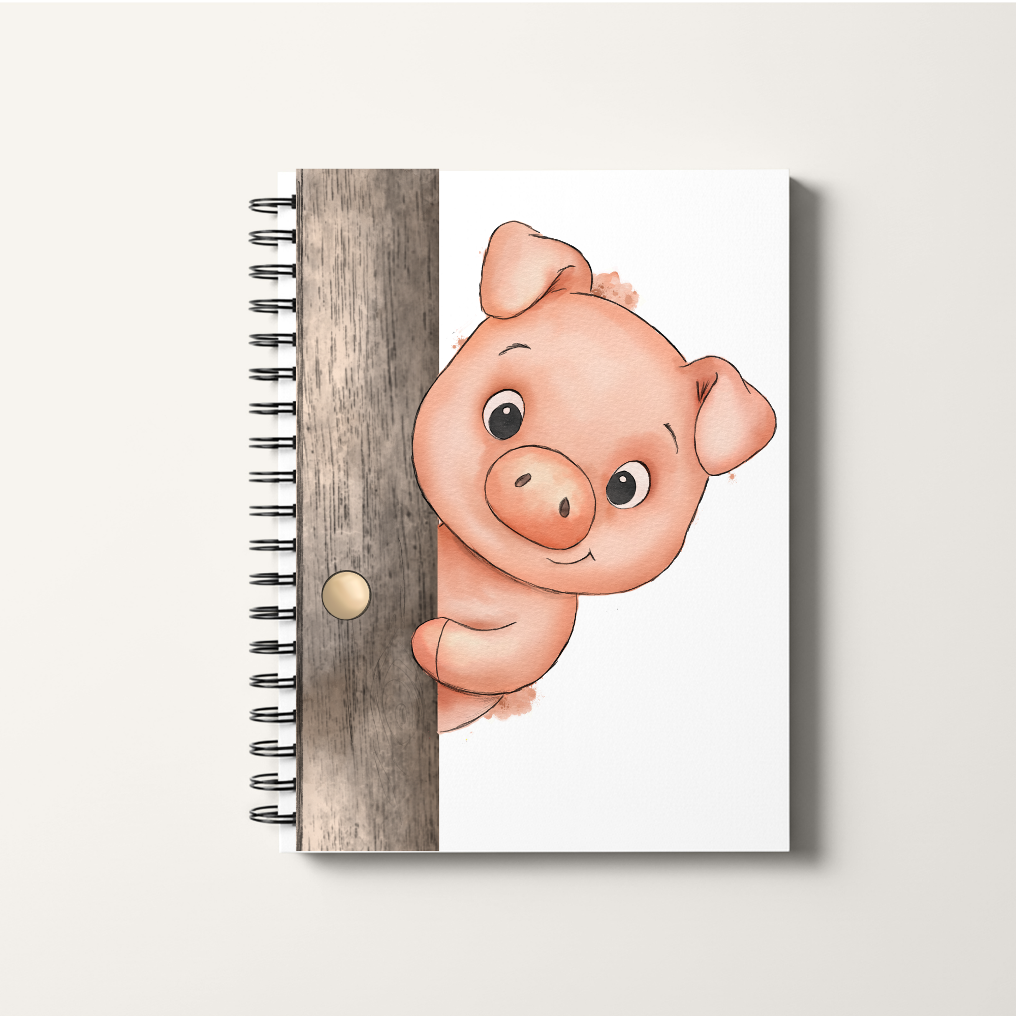 Peek-a-Boo Animals A5 Notebooks - 24 Animal Designs