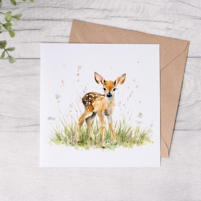 Countryside Animals Greeting Cards - 4 Designs - FREE Postage