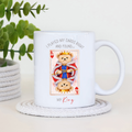 I Played My Cards Right and Found My King – 11oz Ceramic Mug (Matching Queen Available)
