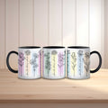 Floral Hidden Message Humour Mug | Sweary Mug | 11oz Ceramic Mug