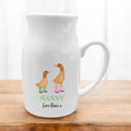 Personalised Duck Small Flower Jug