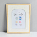 'Our Family' Personalised Framed Print