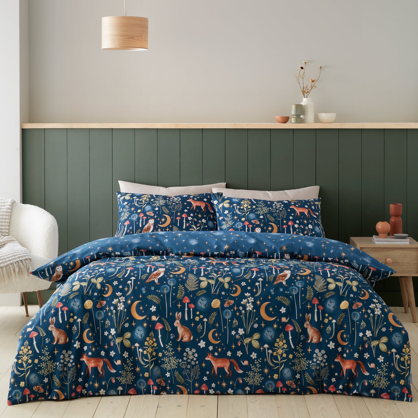 Enchanted Twilight Navy - Catherine Lansfield