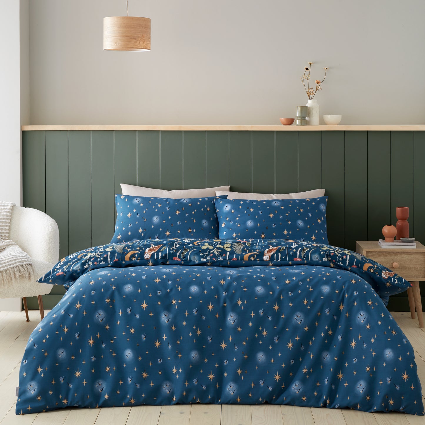 Enchanted Twilight Navy - Catherine Lansfield