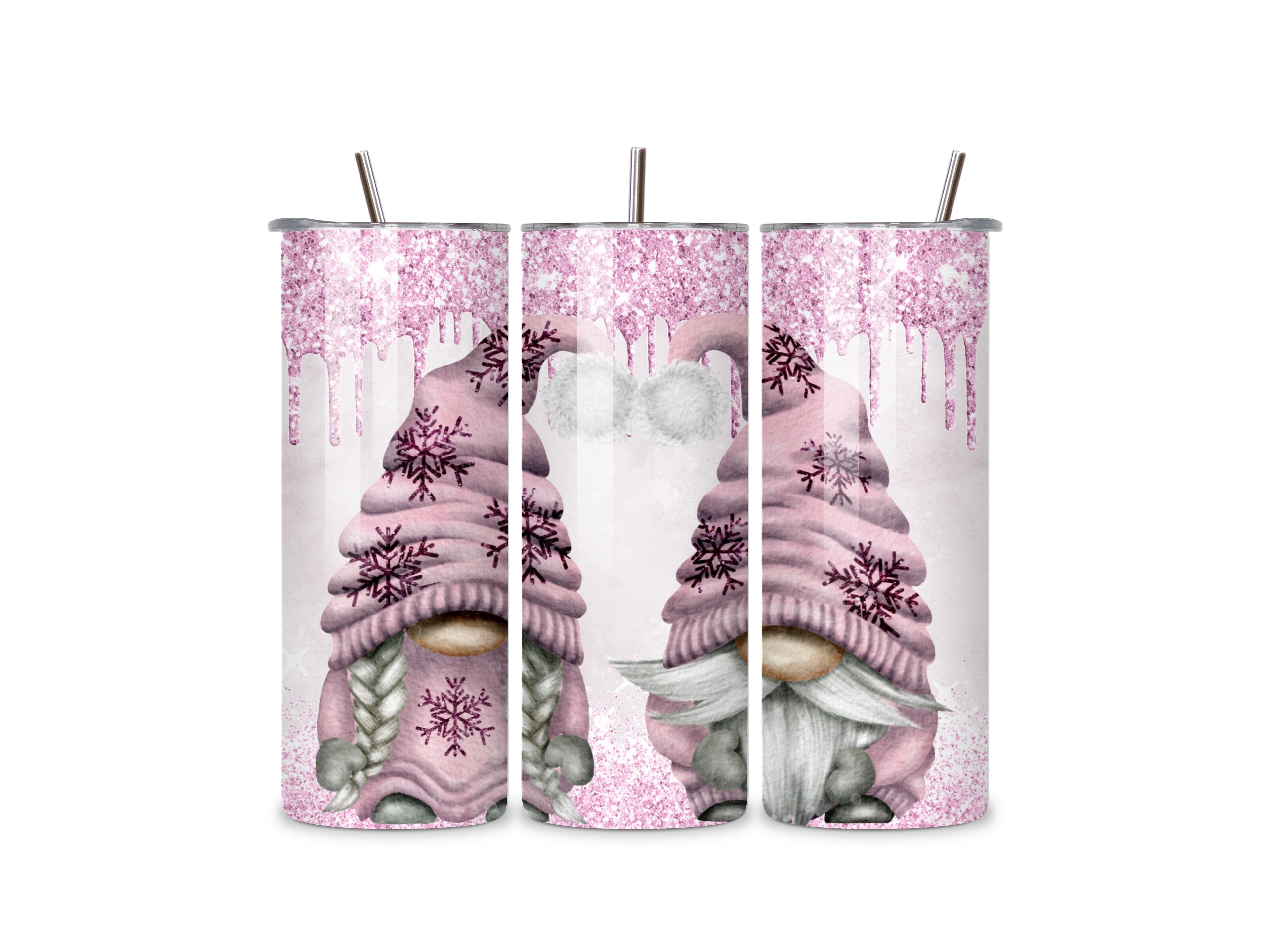 Winter Gonks - 20oz Stainless Steel Skinny Tumblers